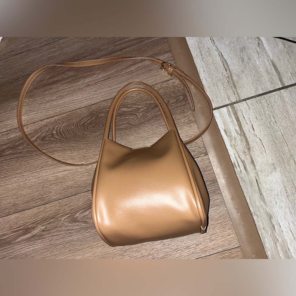 Anthropologie the hollace mini edition Tan Leather Women's Bag - Picture 6 of 11